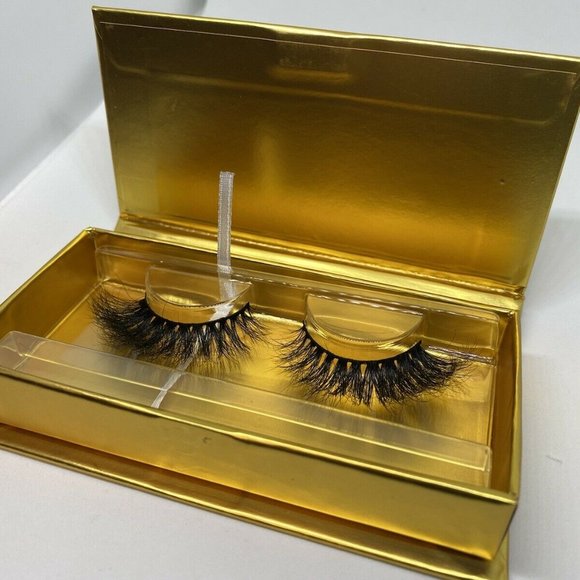 3D Volume Authentic Mink Hair False Eyelashes NWT - Picture 7 of 8